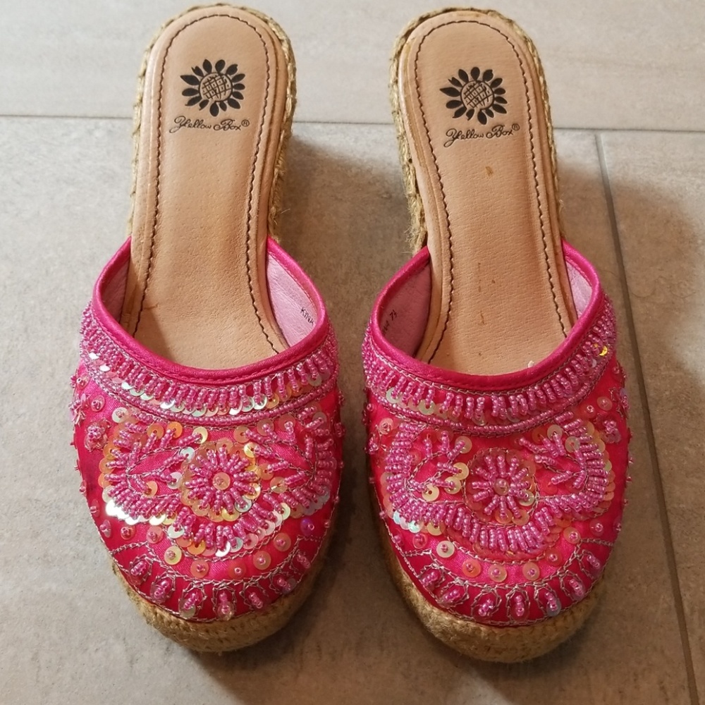 Yellow Box - Kina espadrilles